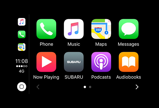 <sg-lang1>Apple CarPlay<sup>*2</sup> and Android Auto™<sup>*3</sup></sg-lang1><sg-lang2></sg-lang2><sg-lang3></sg-lang3>